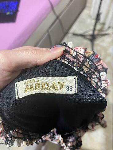 Çiçekli tesettür elbise - Görsel 10