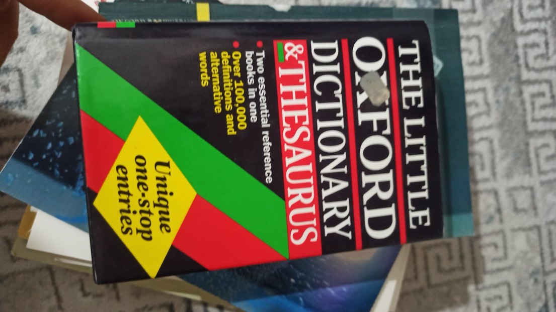 The Little Oxford Sözlük ve Eşanlamlılar Kitabı - Görsel 2