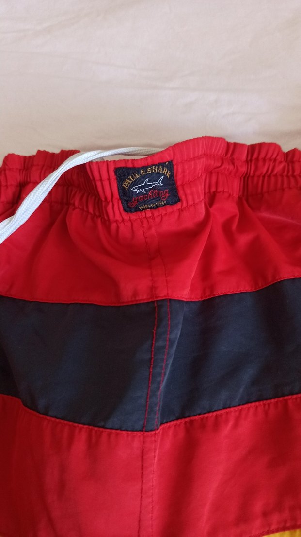 Renkli Çizgili Erkek Mini Şort - Görsel 4