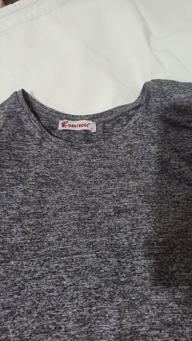 Gri penye midi elbise - Görsel 5