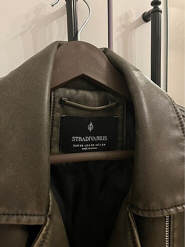 Stradivarius stradivarius biker deri ceket