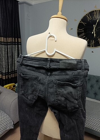 30 Beden Jack Kevin Siyah Erkek Kot Pantolon