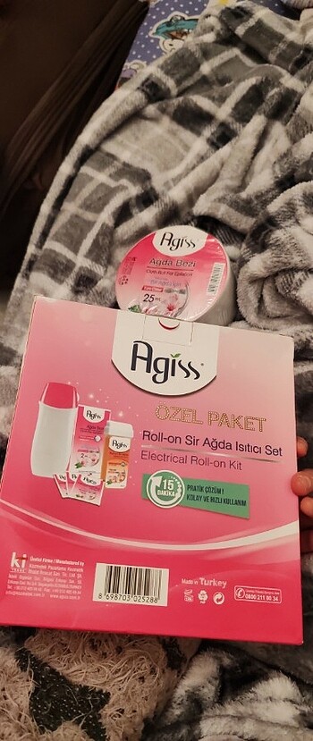 Beden Agis sir ağda ısıtıcı set