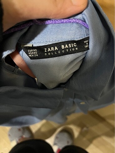 Zara Zara Gömlek Elbise