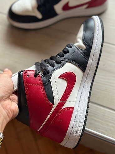 37,5 Beden siyah Renk Nike air jordan