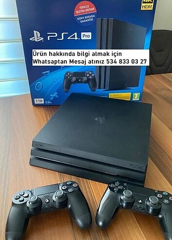 Playstation 4 Pro Garantili Çift kol 