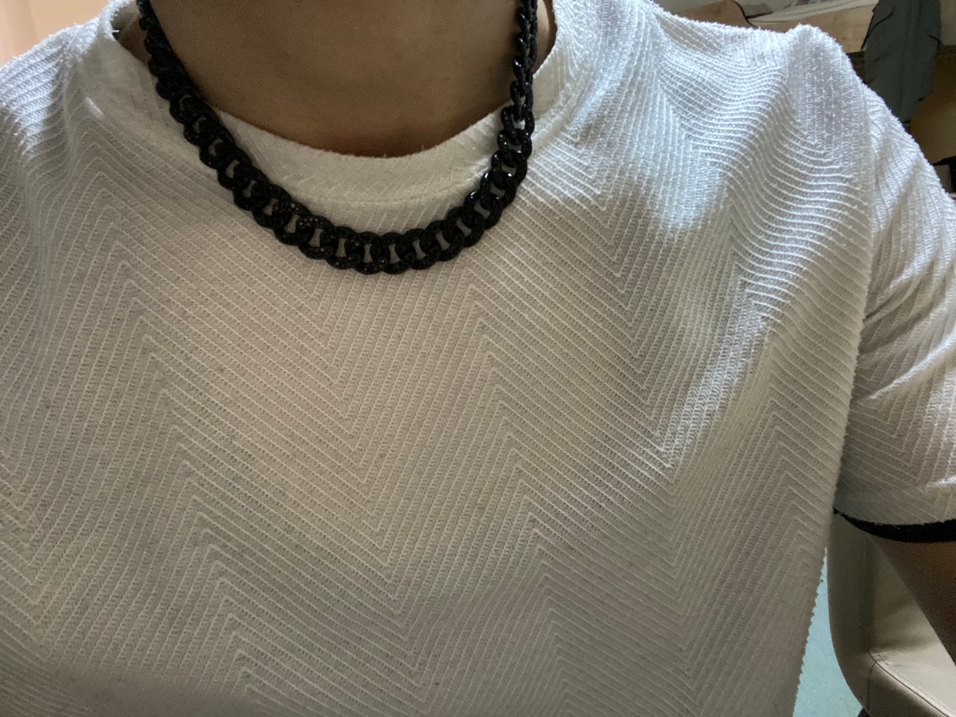 SİYAH CHAIN  SET - Görsel 5