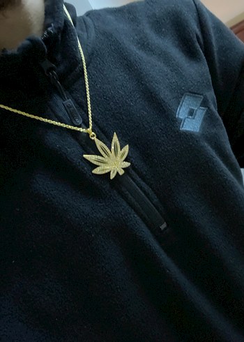 ÇELİK YAPRAK KOLYE FIRSAT - Görsel 3