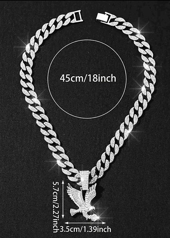 UNISEX KARTAL CHAIN - Görsel 2