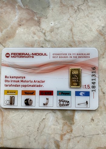 0.5 gram 24 ayar altın rozeti - Görsel 3