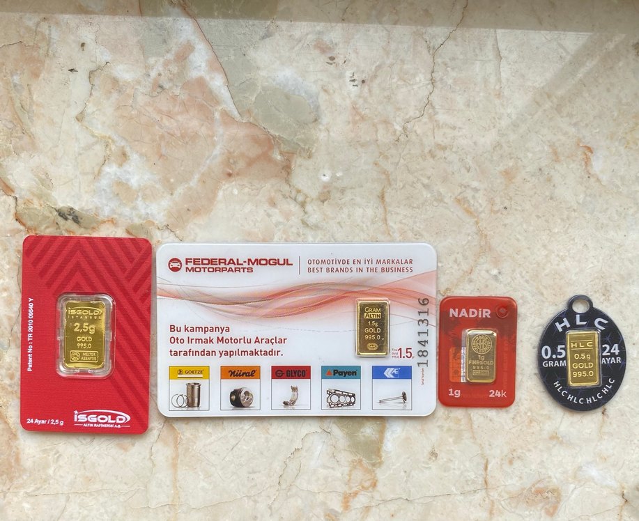 0.5 gram 24 ayar altın rozeti - Görsel 4