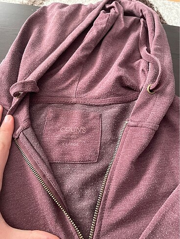 Colin's Xl hırka mor Colins orjinal