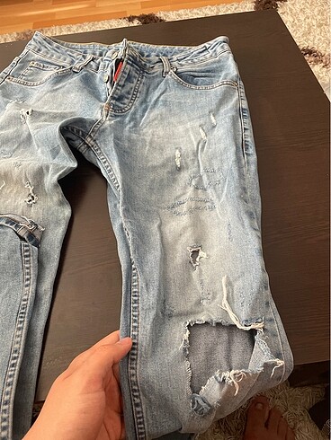 DSquared2 Orjinal DSQUARED 2 Yırtık Kot pantolon
