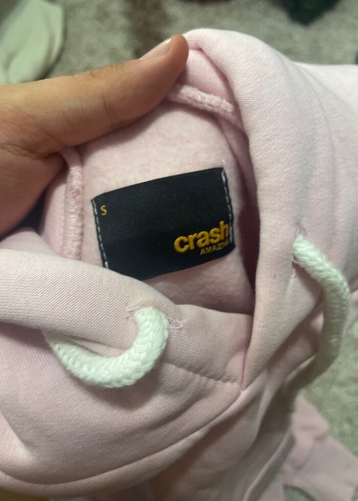 Sweat shirt pembe s beden - Görsel 2