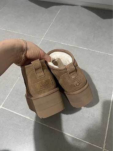 Ugg classic ultra mini platform taba rengi 38 numara