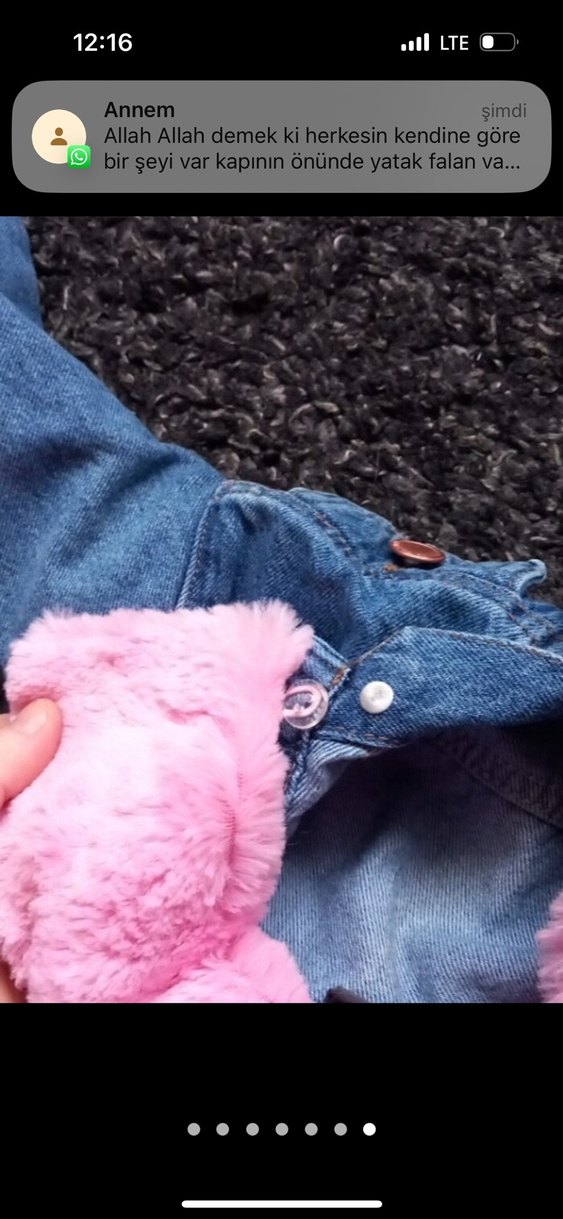 Kot ceket kız çocuk - Görsel 3