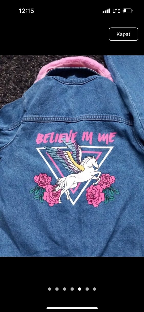 Kot ceket kız çocuk - Görsel 5