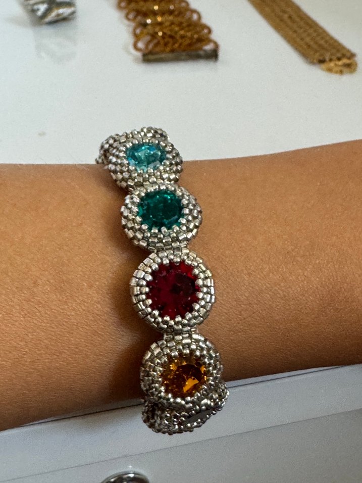 Renkli Boncuklu Bohem Kadın Bileklik - Görsel 2