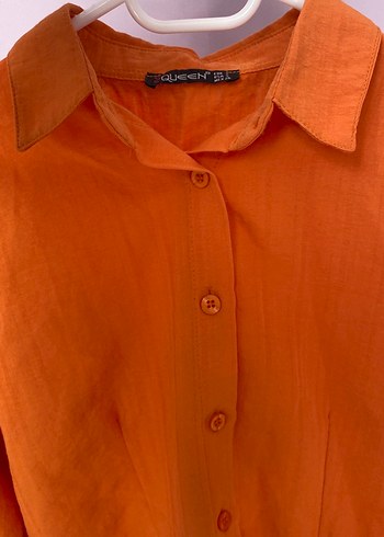 Turuncu  gömlek - Görsel 3