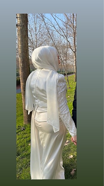Diğer Nikah elbisesi tesettür abiye