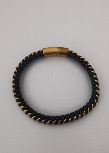 altın sarısı detaylı bileklik - Görsel 2