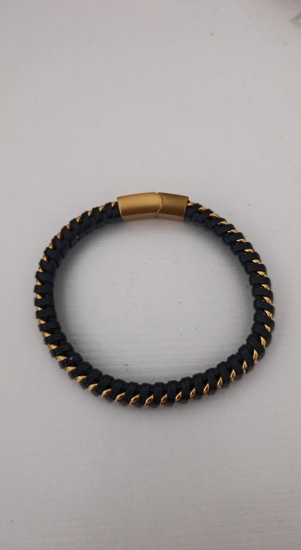 altın sarısı detaylı bileklik - Görsel 2