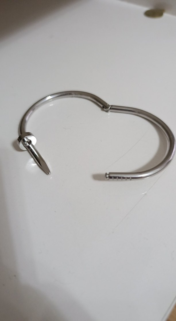 Gri Tokalı Minimalist Kadın Bileklik - Görsel 2