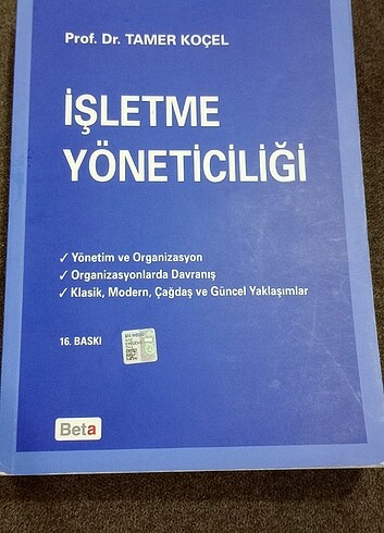 İşletme yöneticiliği-Tamer Koçel