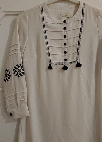 Beyaz tunik - Görsel 2