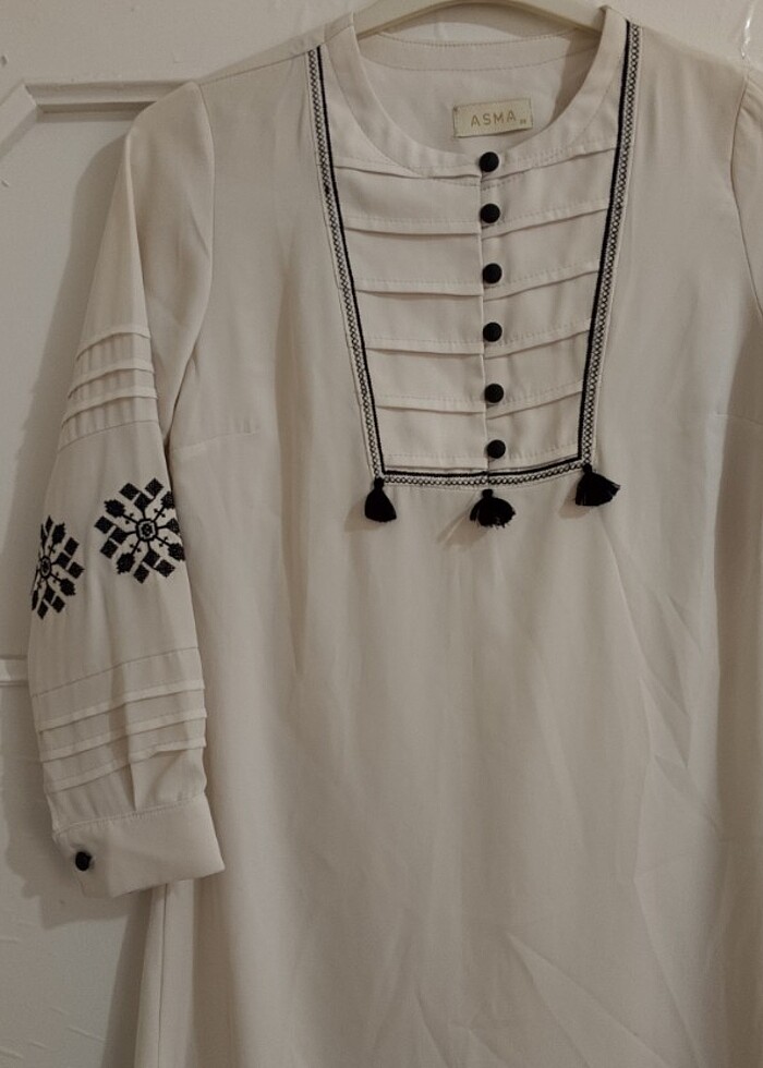 Beyaz tunik - Görsel 2