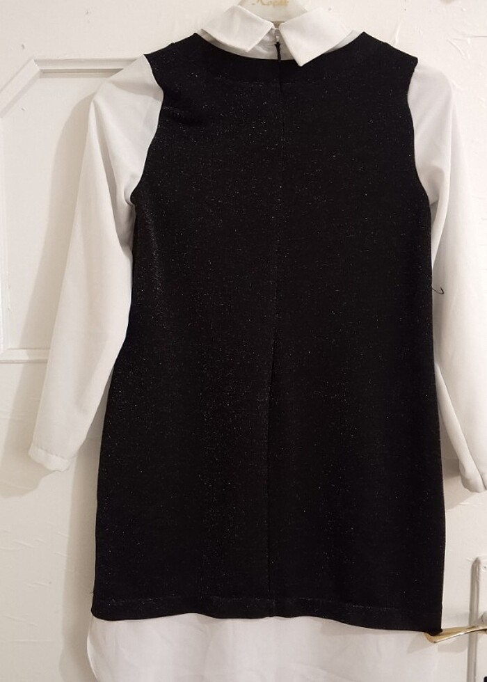 Siyah simli tunik  - Görsel 3