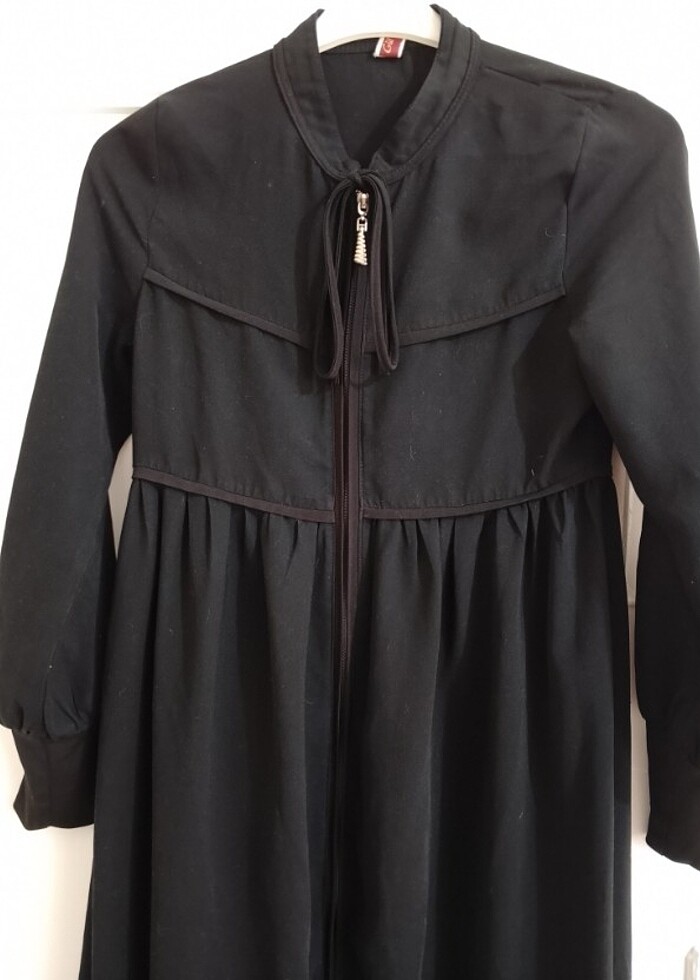 Siyah ferace - Görsel 2