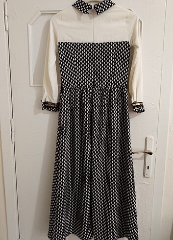 Desenli elbise - Görsel 3