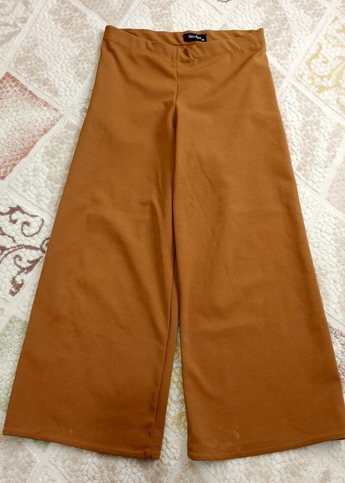 Kahverengi bol pantolon - Görsel 2