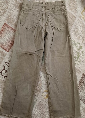 Bol açık yesil kot pantolon - Görsel 2