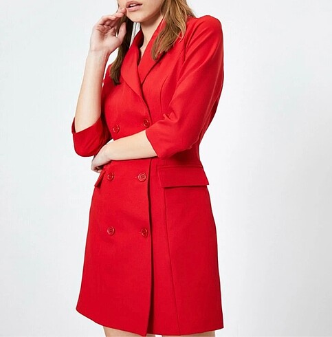 Koton Blazer Ceket Elbise