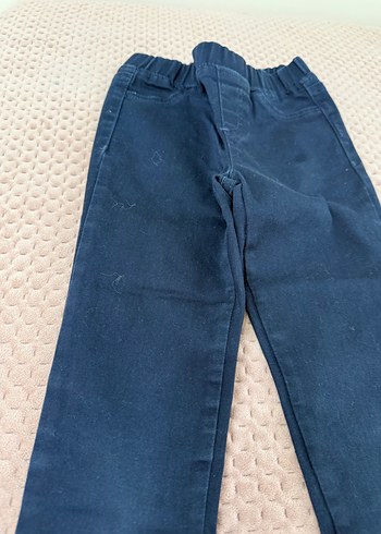 6 Yaş Beden lacivert Renk Lc wakiki Kız Çocuk Lacivert Elastik Bel Denim Pantolon
