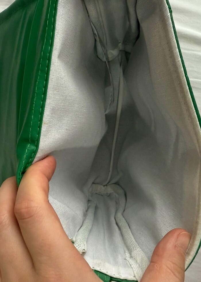 Yeşil renk çanta - Görsel 2