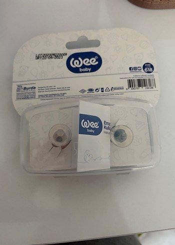 Wee Baby Silikon Emzik 6-18 Ay Khaki - Görsel 2