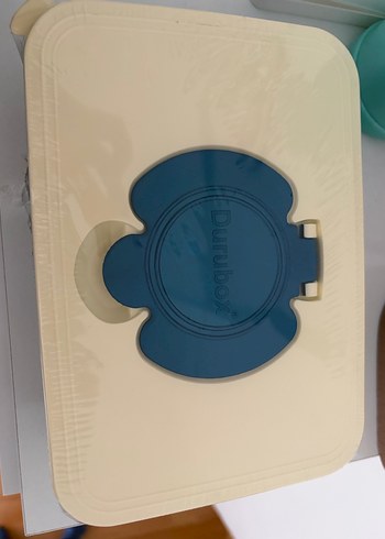 Mavi Taşınabilir mendil saklama kutusu - Görsel 2