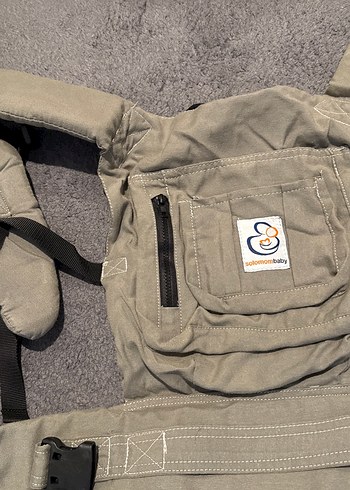 Gri Bebek Taşıyıcı Kanguru - Görsel 2