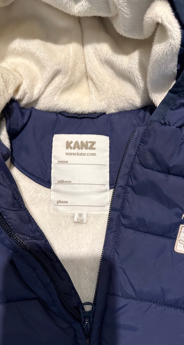 Erkek Çocuk Lacivert Fermuarlı Mont - Görsel 2