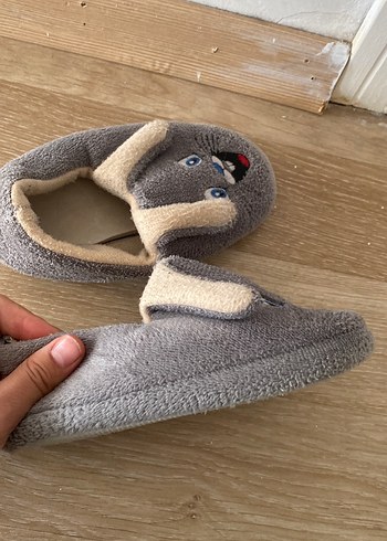 Gri Nakışlı Çocuk Pandufu - Görsel 4