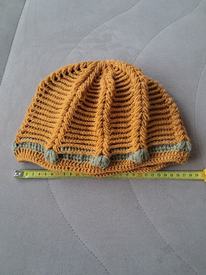 Renkli Örgü Kadın Bere - Görsel 3