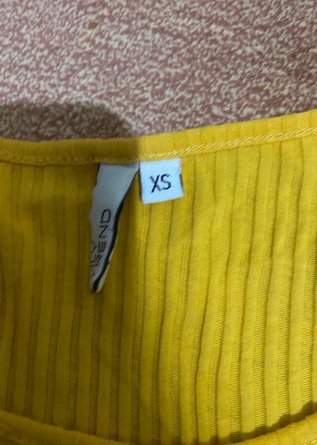 Diğer Kızlar için sarı fitted triko kazak