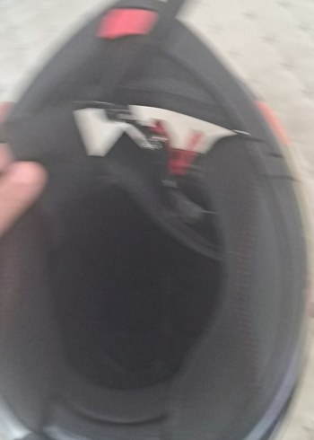 Kilitli Tokalı Çok Renkli Biker Kask - Görsel 4