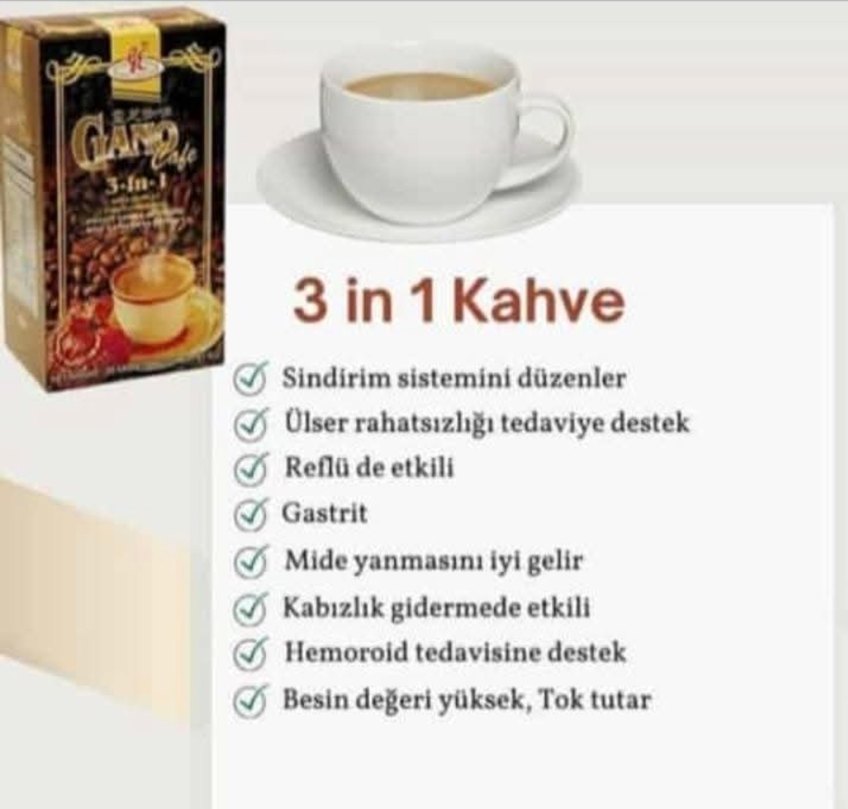 GanoCafe 3'ü 1 Arada Kahve - Görsel 3