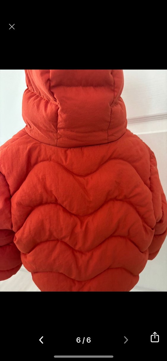 Kırmızı Erkek Çocuk Kapitone Mont - Görsel 4