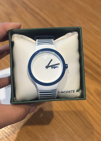 Lacoste Beyaz spor Tarzı Kol Saati - Görsel 5