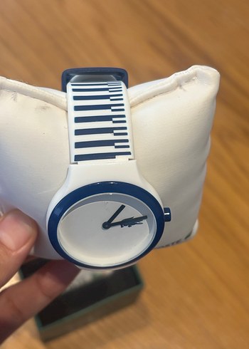 Lacoste Beyaz spor Tarzı Kol Saati - Görsel 3